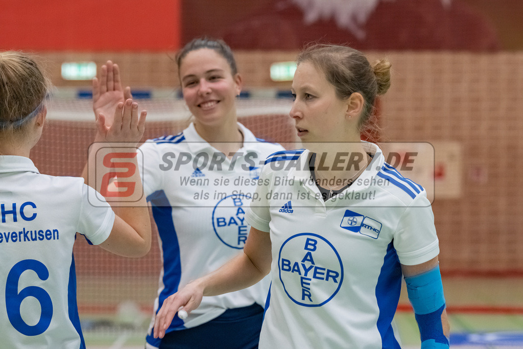 HK_20230114_102860 | 1. Bundesliga ( Halle ) Damen Crefelder HTC - RTHC Leverkusen am 14.1.2023 Crefelder HTC  ( CHTC ) Halle Glockenspitz , Krefeld ,