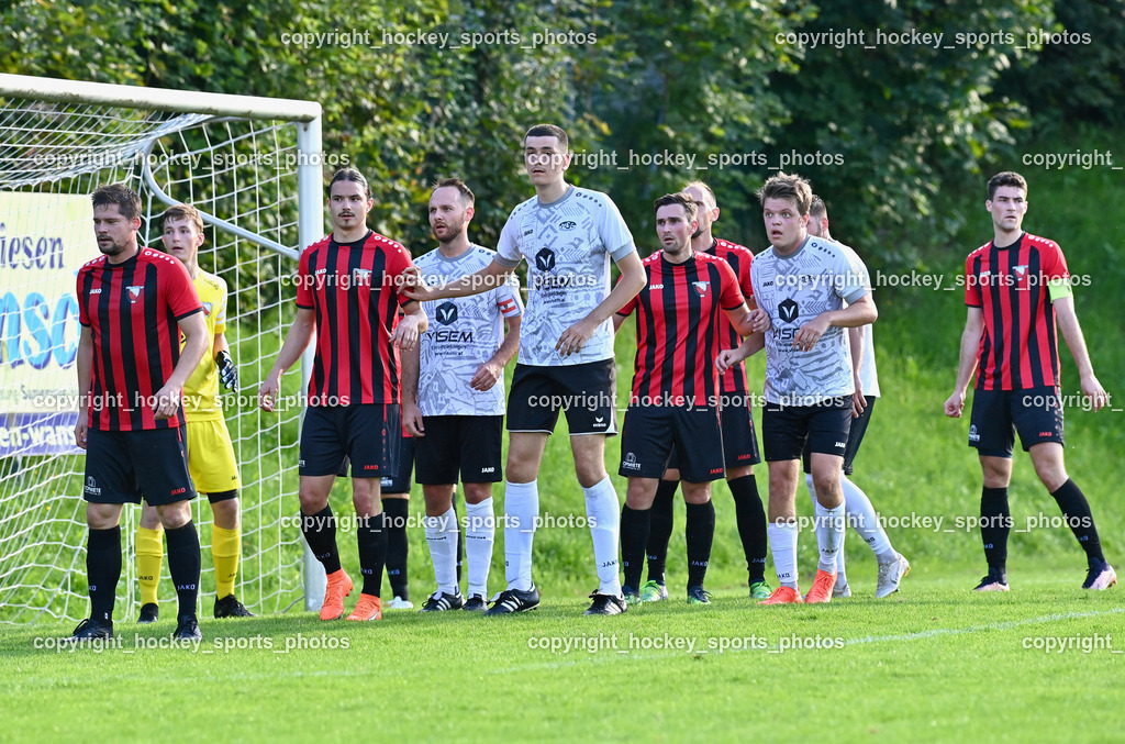 SC Magdalen vs. ATUS Nötsch 13.8.2023 | #7 Harald Ottowitz, #24 Simon Jörg Limpl, #5 Raphael Nageler, #5 Marko Dardic, #15 Christoph Wolfgang Erlacher, #31 Jernej Schwarzmann, #2 Florian Biermann, #21 Nicolas Francis Janschitz