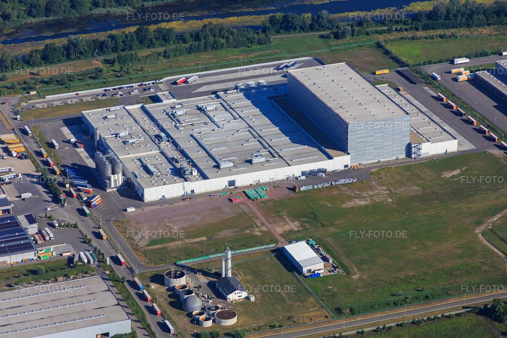 Luftbild: MEG Wörth am Rhein GmbH in Wörth am Rhein im Bundesland Rheinland-Pfalz in Deutschland. Foto: IMG_093067.jpg vom 13.08.2016 durch Werner Riehm/FLY-FOTO.deMEG Gruppe - MEG Gruppe