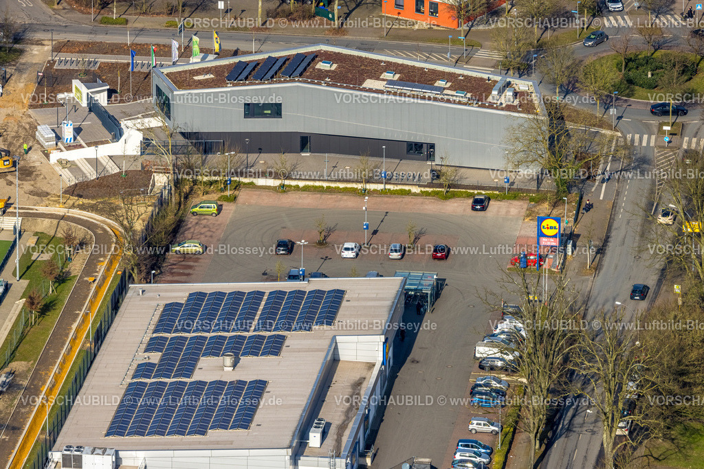 Gladbeck250201610 | Luftbild, Baustelle und Neubau Sportgebäude und Integrationsgebäude an der Roßheidestraße Ecke Welheimer Straße am SportPark Mottbruch, Brauck, Gladbeck, Ruhrgebiet, Nordrhein-Westfalen, Deutschland