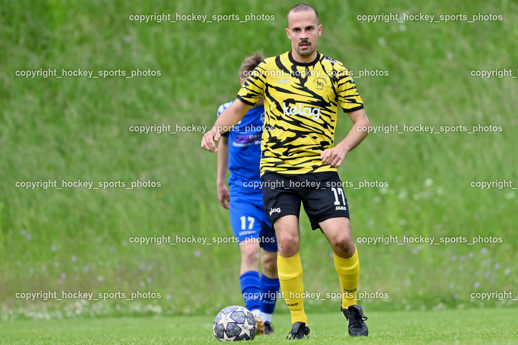 SV Wernberg vs. FC Faakersee | #17 Matteo Scheucher FC Faakersee, SV Wernberg vs. FC Faakersee, SV Wernberg vs. FC Faakersee am 01.06.2024 in Wernberg (Sportplatz Wernberg), Austria, (Photo by Bernd Stefan)