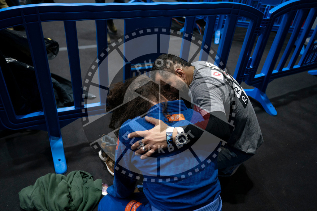 20240119PBB2246 | Fighters compete during the IBJJF European Championship in Paris, France, on January 19, 2024.
