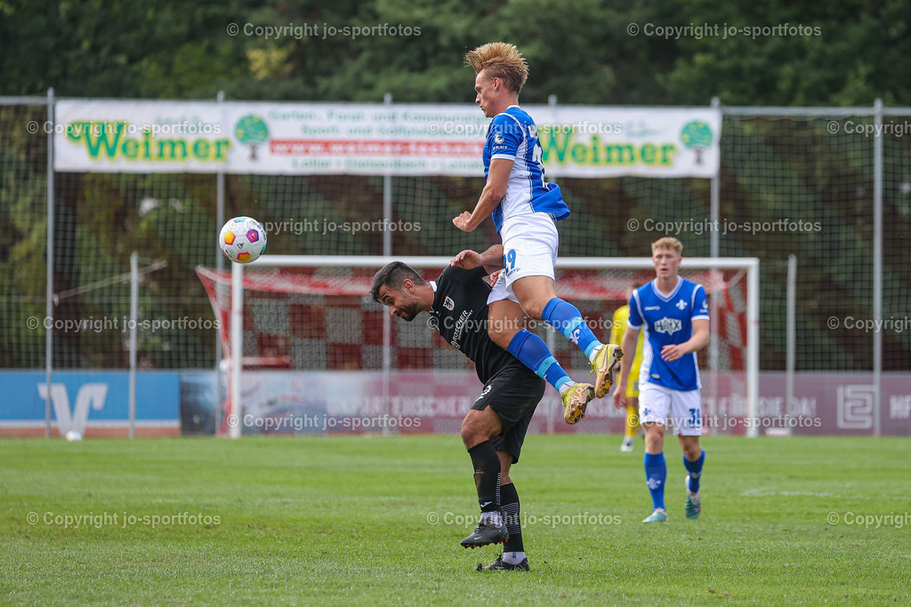 Giessen_Darmstadt (186) | 16.07.2023; Testspiel; Waldstadion Gießen; FC Gießen - SV Darmstadt 98; Ergebnis: 2:0 (0:0)