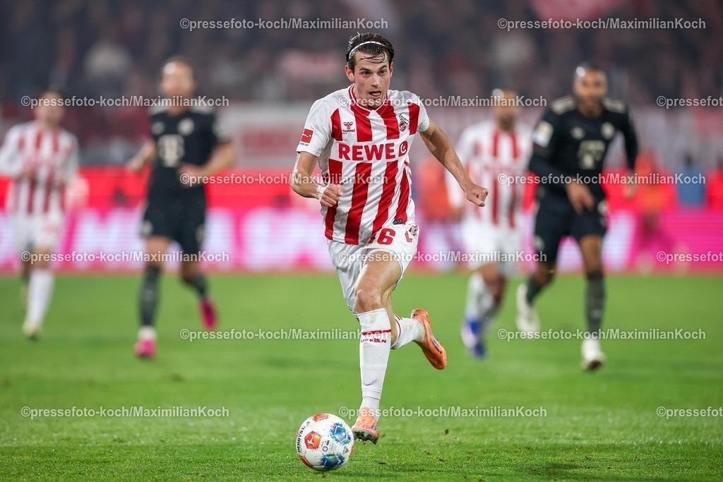 1FC14012601020 | 14.01.2026, Fußball, 1. FC Köln - FC Bayern München, 1. Fußball Bundesliga, 17. Spieltag, RheinEnergie-STADION, Saison 2025 2026: Jakub Kaminski (1FC Koeln #16)  DFB regulations prohibit any use of photographs as image sequences and or quasi-video.