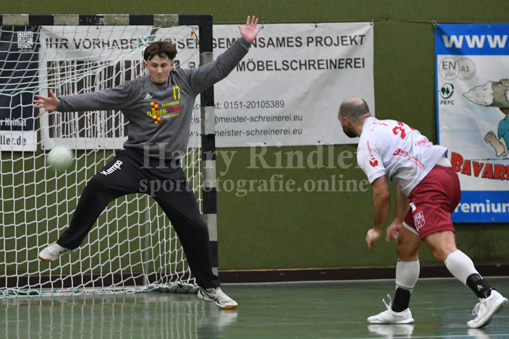 SSG Metten :  TG Landshut II  | Max Bürger (Tormann SSG Metten #17) - Realisiert mit Pictrs.com