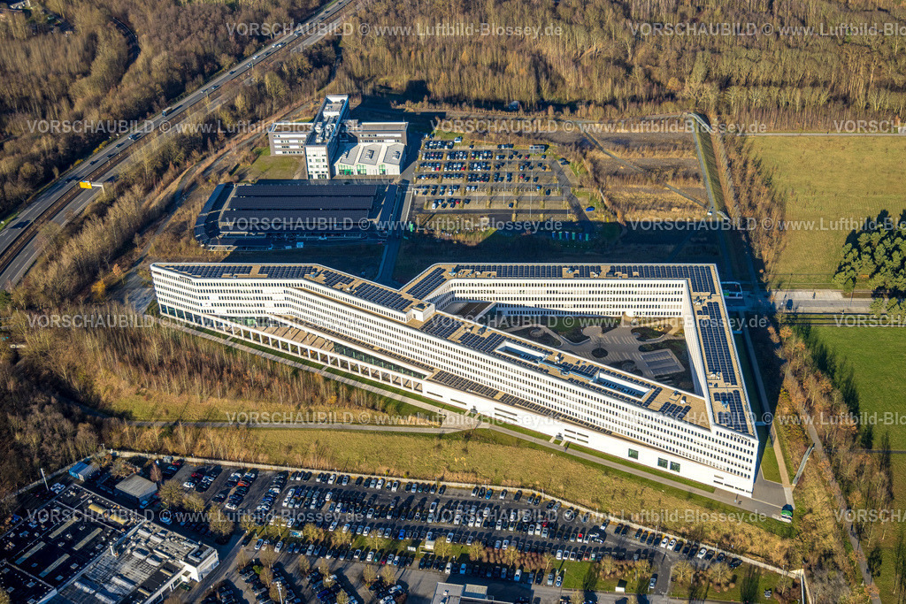 Dortmund251202943 | Luftbild, Materna IT-Dienstleister Hauptzentrale im Technologiepark Gewerbegebiet Phoenix West, Hörde, Dortmund, Ruhrgebiet, Nordrhein-Westfalen, Deutschland