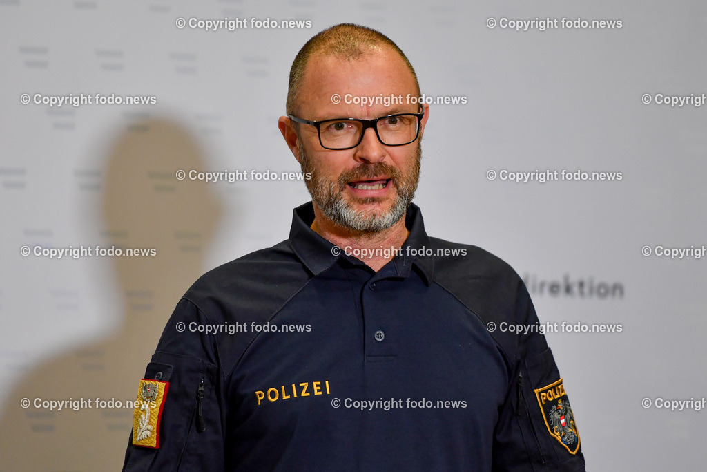Landespolizeidirektion Oberoesterreich_ Pressekonferenz Festnahme Mordversuch Linz-Kleinmuenchen_ 09.01.2023-1 | 09.01.2023, Landespolizeidirektion Oberoesterreich, AUT, Pressekonferenz Festnahme Mordversuch Linz-Kleinmuenchen, im Bild Andreas Pilsl (Landespolizeidirektor Ooe)