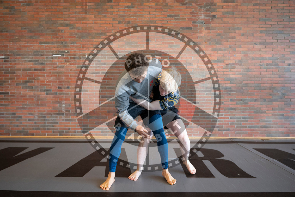 20240309PBB4603 | Fighters compete during the International Luta Livre (ILLCS) Spring Championship in Hannover, Germany, on March 9, 2024.