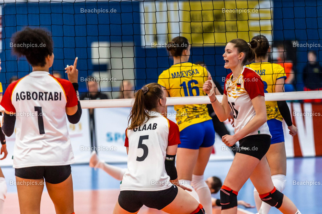 2023-00070986-Freundschaftsspiel-Deutschland-Ukraine | Jubel Rica MAASE GER 20.05.2023; Berlin Foto: Gerold Rebsch - www.beachpics.de
