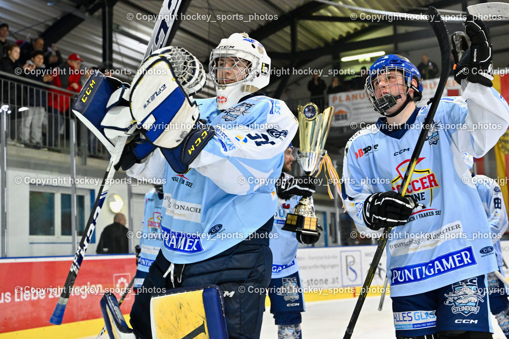 ESC Steindorf vs. SC Hohenems 11.3.2023 | #31 Steiner Paul, #46 Maurer Julian