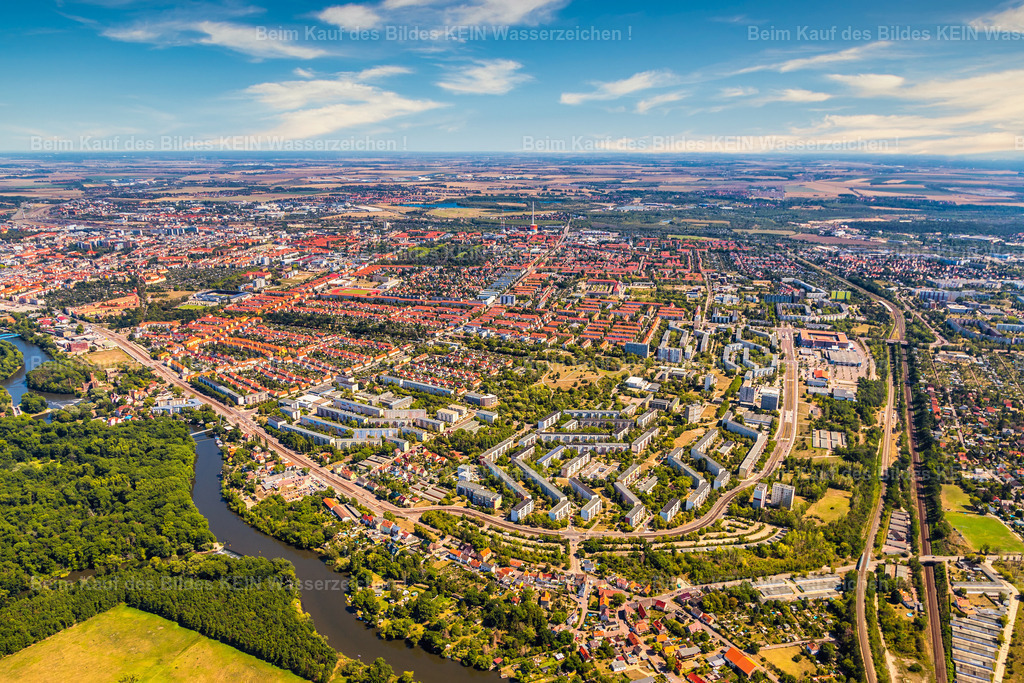 Luftbild Halle aus der Luft von oben-8939 | Halle aus der Luft  - Realisiert mit Pictrs.com
