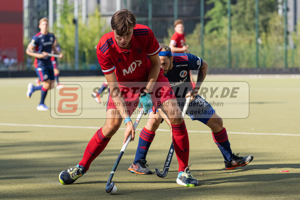 HK_20220903_109724 | 1. Bundesliga Herren Düsseldorfer HC - Mannheimer HC am 3.9.2022 DHC Düsseldorf, Düsseldorf , Guido Barreiros ( Mannheimer HC #26 )