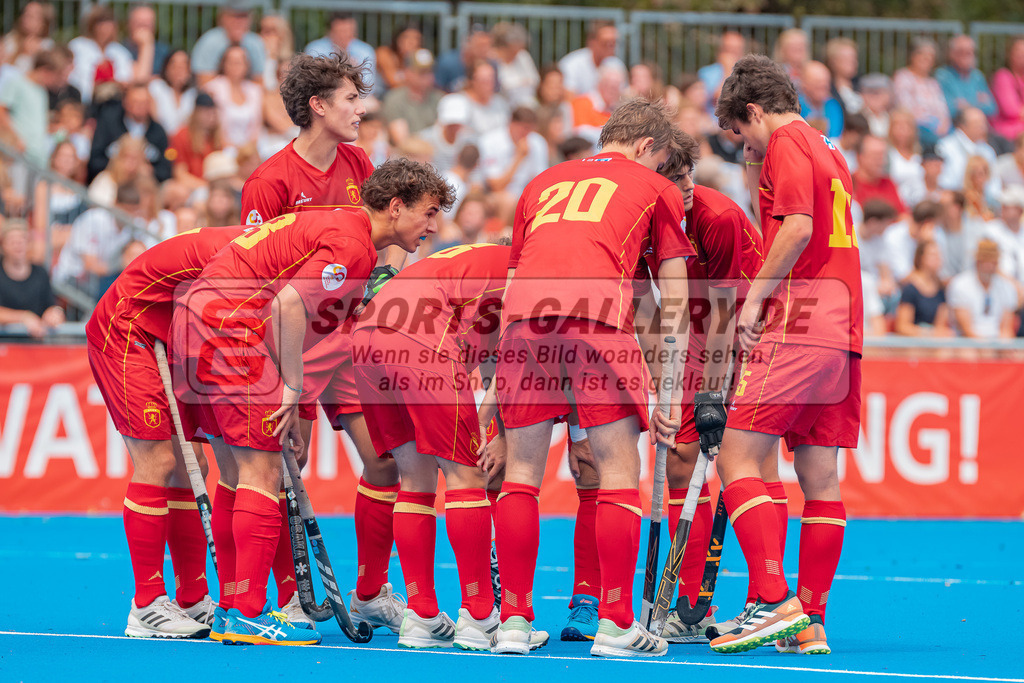 HK_20230715_102496 | Euro Hockey MU18 SF2 Spain vs Germany Championship Girls &amp; Boys am 15.7.2023 CHTC , Krefeld ,