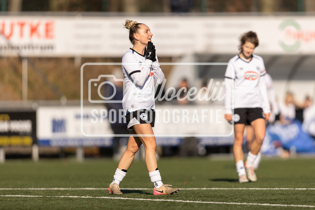 Fußball I Frauen I Saison 2025-2026 I Testspiel I BW Hollage - DSC Arminia Bielefeld I 15.02.2026-106 | Jocelyn Hampel (27, DSC Arminia Bielefeld) - Realisiert mit Pictrs.com