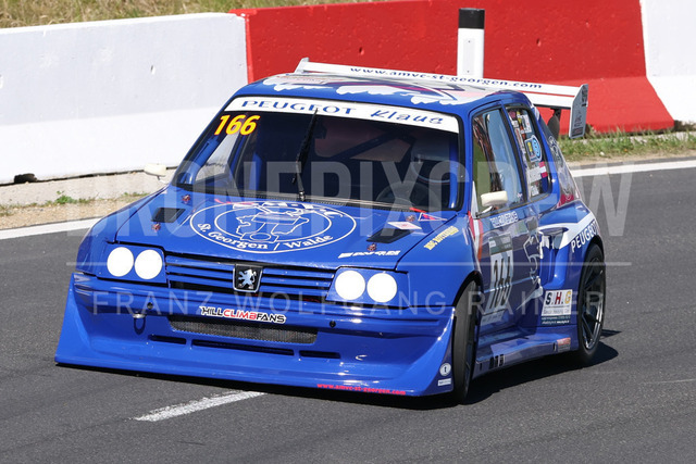 FIA European Hill Climb Championship – Rechberg 2026    | FIA European Hill Climb Championship at Rechberg, held from 24 to 26 April 2026 near Tulwitz, Styria, Austria. The image shows Christian SCHNEIDER (AUT) Peugeot 205 RS16 Evo 2.     