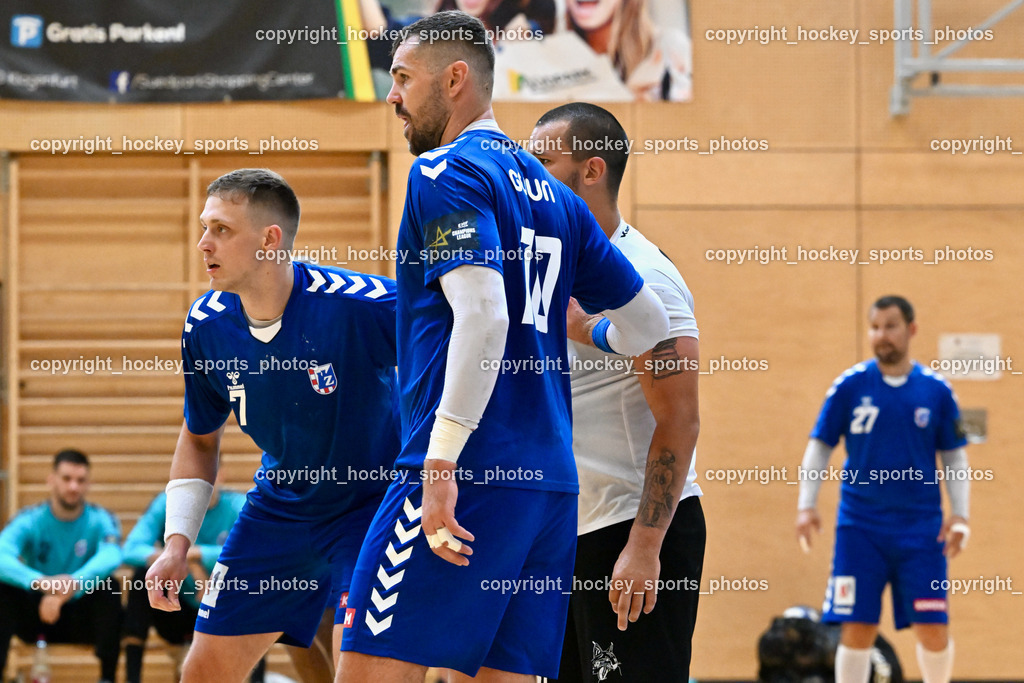 SC Ferlach vs. RK Zagreb 24.8.2023 | #10 Jakov Gojun, #7 Patrik Walczak