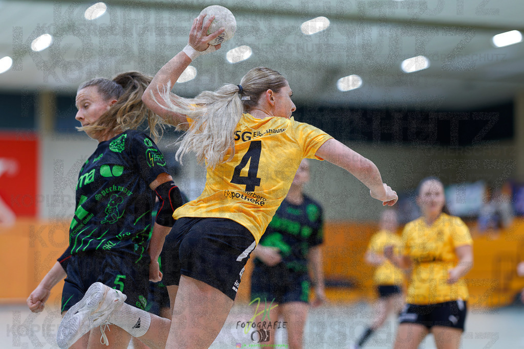 Frauen Oberliga Mitte (HHV); HSG Kleenheim/Langgöns II - HSG Eibelshausen/Ewersbach | Frauen Oberliga Mitte (HHV); HSG Kleenheim/Langgöns II - HSG Eibelshausen/Ewersbach am 01.11.2025 in Oberkleen (Weidig-Halle)Photo © 2025 - Jörg Heinrich - Realisiert mit Pictrs.com
