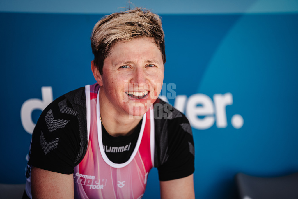 Beachvolleyball | Frauen | German Beach Tour 2024 | Tourstop Bremen | 08.06.2024 | Melanie Gernert Portrait
