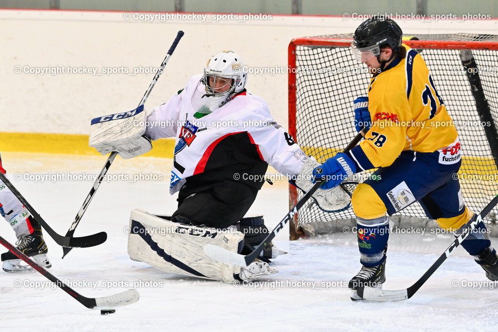 EC Feld am See vs. ELV Zauchen 15.1.2023 | #81 Harder Michael, #78 Urbanek Markus