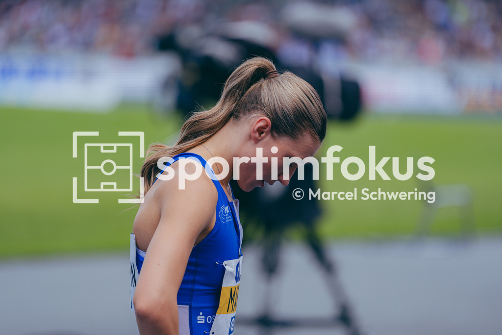 Deutsche Meisterschaften der Frauen und Männer 2026 | Johanna Martin, 1. LAV Rostock,  400-Meter-Lauf, Halbfinale, Deutsche Meisterschaften der Frauen und Männer 2026, Lohrheidestadion Bochum-Wattenscheid, 25.07.2026. Foto: Marcel Schwering / sportimfokus - Realisiert mit Pictrs.com
