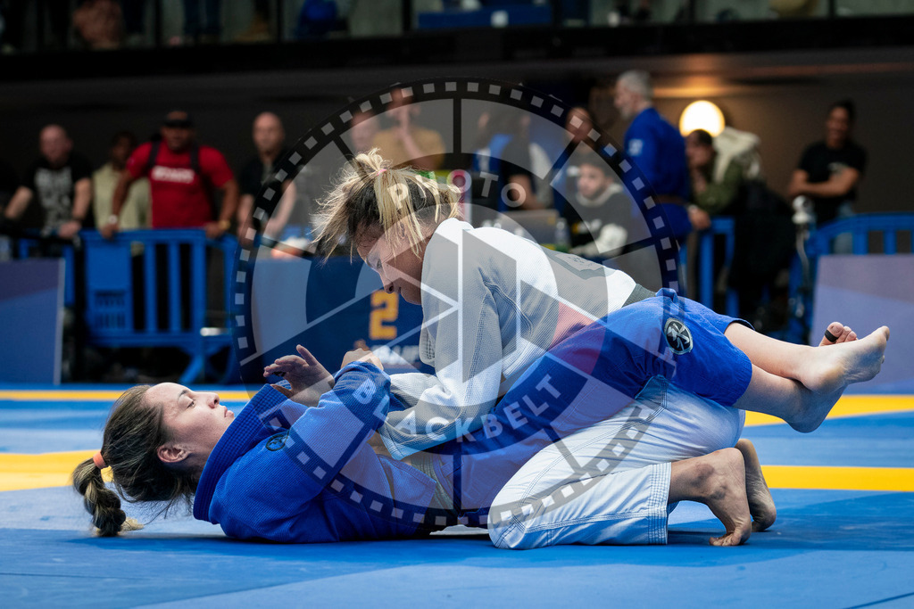 20240126PBB1541 | Fighters compete during the Brazilian Jiu-Jitsu European Championship of the IBJJF in Paris, France, on January 26, 2024.