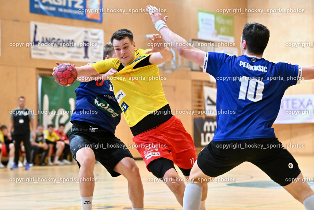 SC Ferlach vs. UHK Krems | #10 Perkusic Toni SC Ferlach, #17 GRANLUND Robin UHK KREMS, SC Ferlach vs. UHK Krems, SC Ferlach vs. UHK Krems am 02.05.2026 in Ferlach (Ballspielhalle Ferlach), Austria, (Photo by Bernd Stefan)