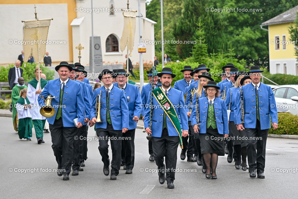 Hohenzell_ Empfang Miss Austria 2023_ Valentina Bleckenwegner_ 02.07.2023-1 | 02.07.2023, Hohenzell, AUT, Empfang Miss Austria 2023, Valentina Bleckenwegner, im Bild Musikkapelle Hohenzell