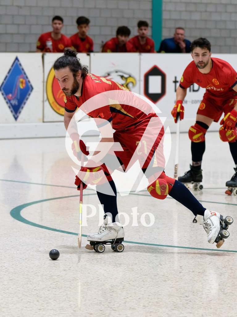 LNA  - Geneve RHC v RHC Diessbach  |  during the LNA  match between Geneve RHC and RHC Diessbach  at Centre sportif de la queue d'arve in Geneve, Switzerland