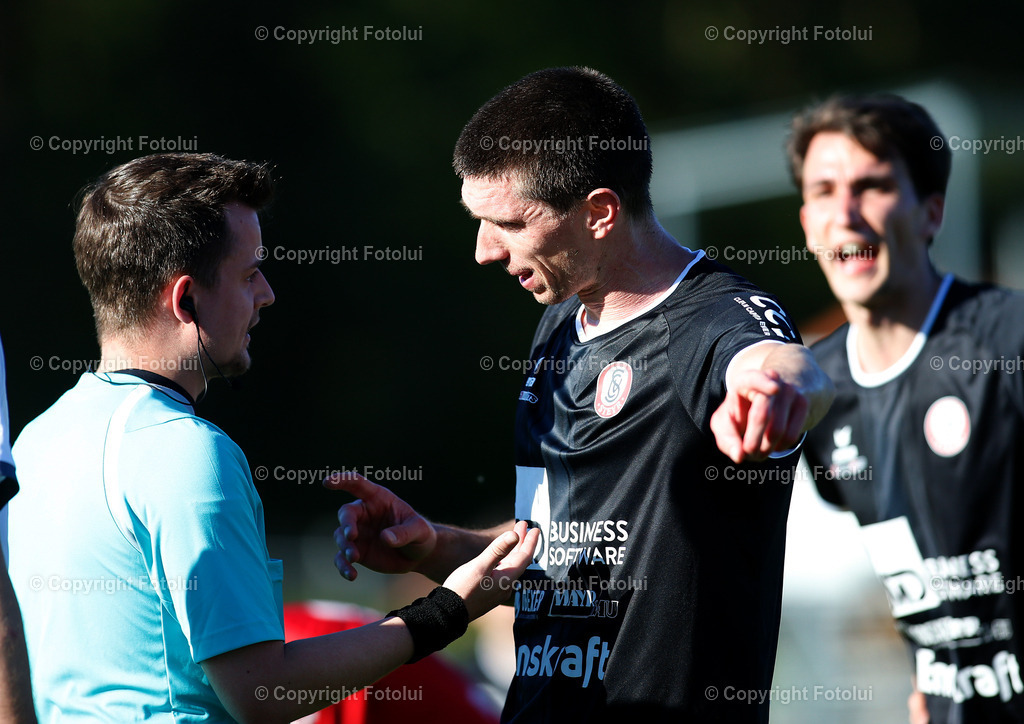 A_LUI_25042026_33 | SPORT,FUSSBALL LT1 OOE LIGA 25.04.2026  ASKOE OEDT 1B-VORWAERTS STEYR  IM BILD: SCHIEDSRICHTER HARALD SCHARINGER UND ROKO MISLOV  (STEYR) FOTO:FOTOLUI