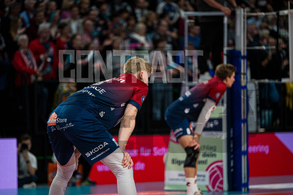 Volleyball I Herren I Saison 2025/2026 I Volleyball Bundesliga I 4. Spieltag I SVG Lüneburg - Energiequelle Netzhoppers KW | CONTRAST ZERØ MEDIA - Realisiert mit Pictrs.com