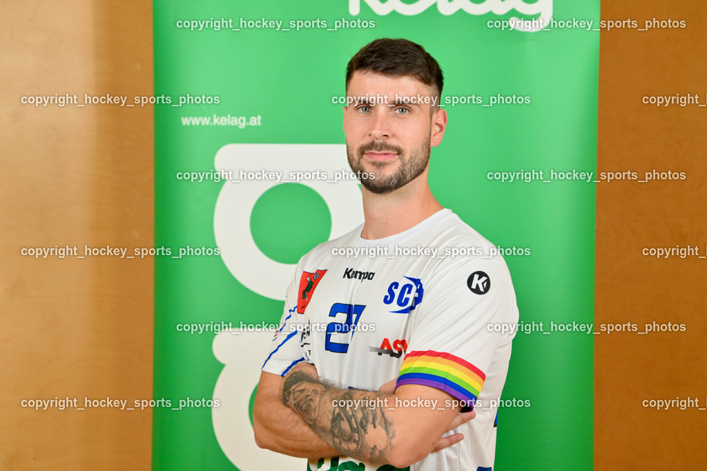 SC Ferlach Media Day | #27 Pernovsek Luka, SC Ferlach Media Day, SC Ferlach Media Day am 19.08.2024 in Ferlach (Ballspielhalle Ferlach), Austria, (Photo by Bernd Stefan)