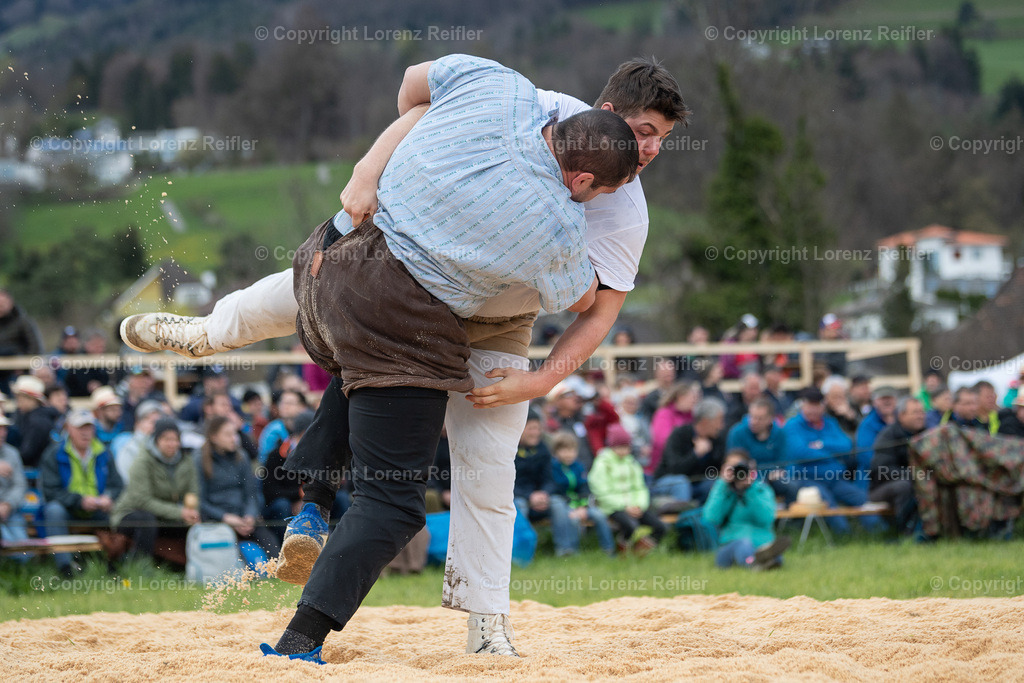 Schwingen -  Rheintal-Oberländer 2023 | Altstätten, 2.4.23, Schwingen - Rheintal-Oberländer.