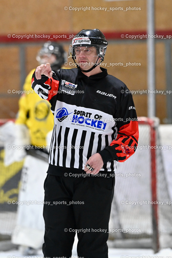 EC Spittal Hornets vs. ESC Steindorf 10.2.2024 | ALTERSBERGER Roland Referee