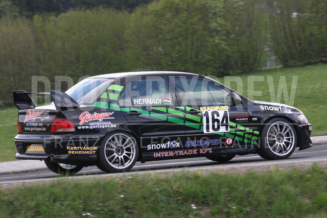 Rechberg Hill Climb 2009 – Motorsport Event in Austria | Rechberg Hill Climb 2009 in Tulwitz, Styria, Austria. The image shows HERNADI Laslo (HUN) Mitsubishi Lancer EVO VIII.     