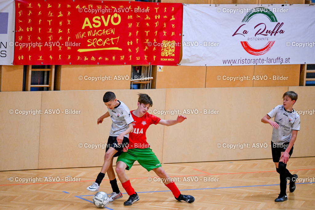 ASVÖ_ Fussballturnier SV Gallneukirchen_ 07.02.2025-14 | 07.02.2025, Gallneukirchen, AUT, ASVÖ, Fussball Nachwuchs Hallenturnier 2025, SV Gallneukirchen im Bild Teilnehmer U 15©Harald Dostal / fodo.media - Realisiert mit Pictrs.com