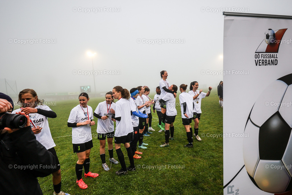 A-BINDER_20240601_0082 | St.Stefan,AUSTRIA,01.June.24 - SOCCER - Zaunergroup OOE Ladies Cuo, LASK vs FCPS. Image shows the rejoicing of Kematen.Photo: Sportmediapics.com/ Manfred Binder.