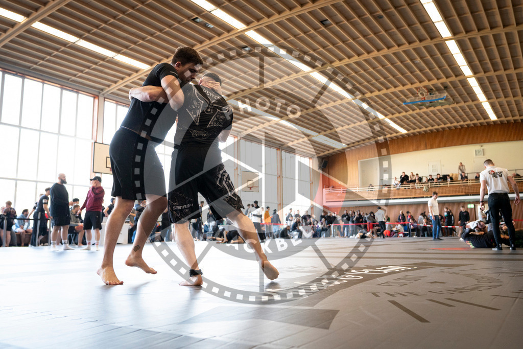 20240309PBB5091 | Fighters compete during the International Luta Livre (ILLCS) Spring Championship in Hannover, Germany, on March 9, 2024.