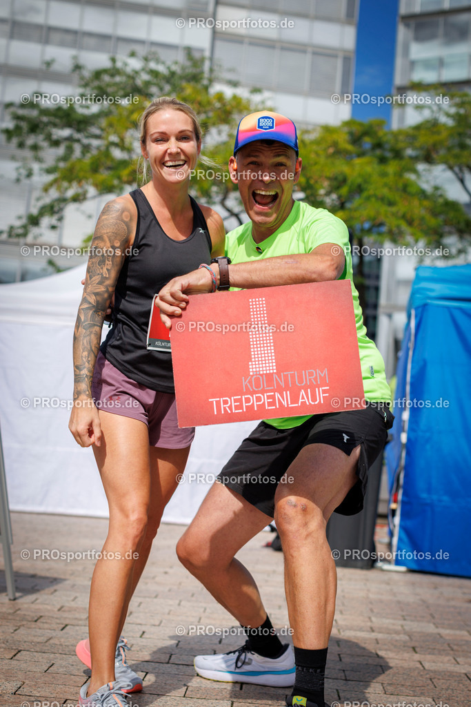 KölnTurm Treppenlauf; Köln, 03.08.2025 | Impressionen vom KölnTurm Treppenlauf am 03.08.2025 in Köln (Nordrhein-Westfalen). 