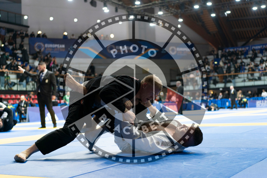 20240119PBB2462 | Fighters compete during the IBJJF European Championship in Paris, France, on January 19, 2024.
