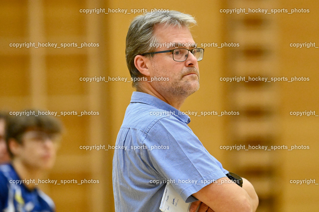 VSV Unihockey vs. IC Graz 17.12.2022 | Headcoach VSV Unihockey Stephan Achernig