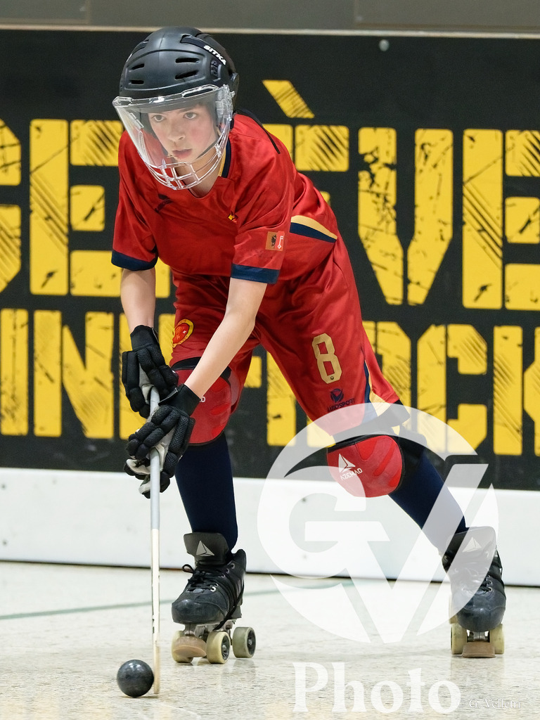 Geneve RHC  v RC Biasca  - U17 | Geneve, Switzerland - May 10 : during the U17  match between Geneve RHC  and RC Biasca  at Centre sportif de la queue d'arve on May 10 , 2026 in Geneve, Switzerland.
