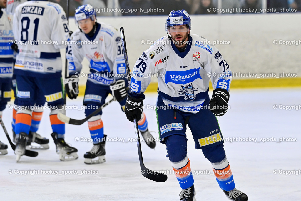 1. EHC Althofen vs. ESC Sparkasse Steindorf  | #79 Petrik Benjamin ESC Steindorf, 1. EHC Althofen vs. ESC Sparkasse Steindorf , 1. EHC Althofen vs. ESC Sparkasse Steindorf  am 08.03.2026 in Althofen (Stadthalle Althofen), Austria, (Photo by Bernd Stefan)