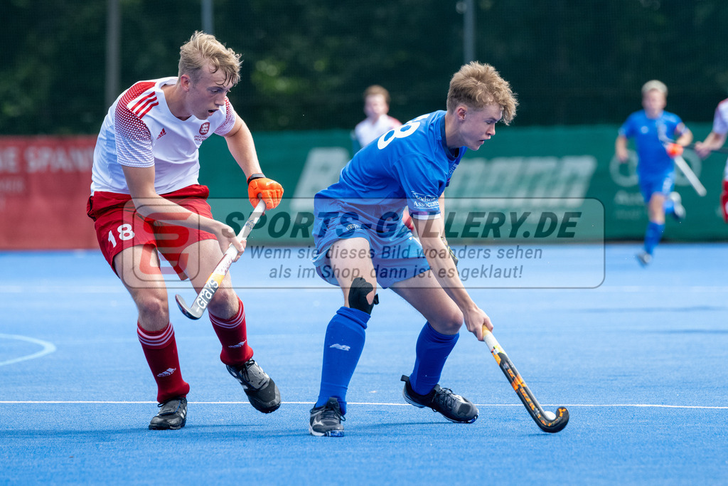 SFE_20230716_0002-2 | EuroHockey EM U18 Boys 5th 6th Scotland vs England am 16.07.2023 in Krefeld (Gerd-Wellen-Hockeyanlage), Photo: Stephan Fehrmann 2023 (Sports-Gallery)