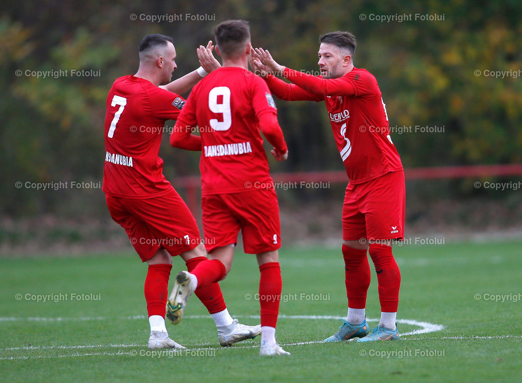 A_LUI_05112022_36 | SPORT FUSSBALL LT1 OOE LIGA ASKOE OEDT-ASK CARE IH STEYR ST.VALENTIN 05.11.2022 IM BILD: TORSCHUETEZ MANUEL SCHMIDL,NENAD VIDACKOVIC UND ALEXANDER PETER (ALLE OEDT)    FOTO:FOTOLUI