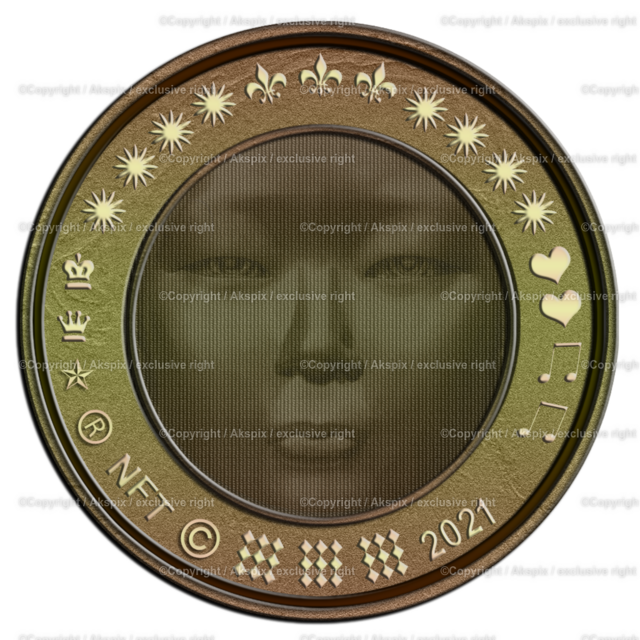 NFTs_Coin-Ostasiatin-Metal-2021 | Die Bildagentur Akspix ist eine Online-Bildagentur und bietet professionelles und kreatives Bildmaterial Royalty free und Rights Managed. Bildarchiv Akspix bietet eine große Auswahl an kreativen und klassischen Motiven.Frankfurt Fotograf, Fotoshooting