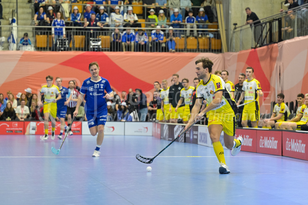 Zug United vs HC Rychenberg - 22. February 2025 | Zug United vs HC RychenbergSporthalle Wankdorf, BernTobias Studer (#23 HC Rychenberg Winterthur).Bild: Sportfotografie Markus Aeschimann | www.markus-aeschimann.ch - Realisiert mit Pictrs.com