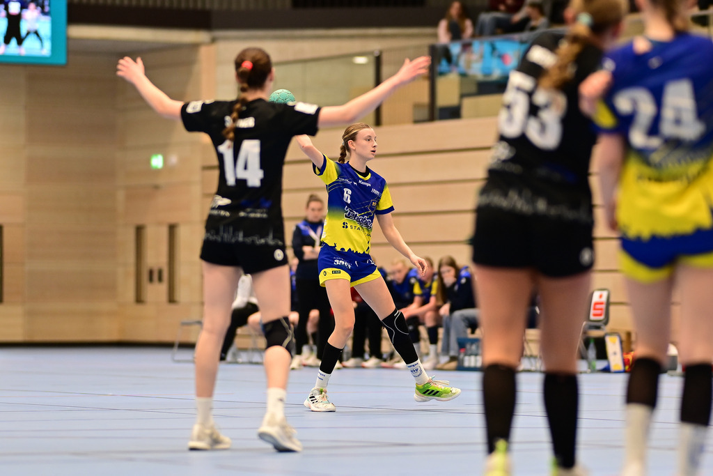Handball I Juniorinnen I Saison 2025-2026 I Regionalliga I 9. Spieltag I Buxtehuder SV - TV Hannover-Badenstedt | Der Sportfotograf. - Realisiert mit Pictrs.com