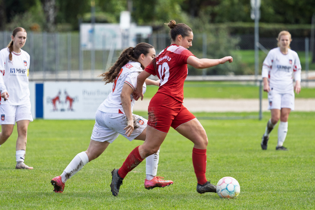 HÄRFCH_250914_1080 | FC Härtsfeld 03 vs. 1.FC Heidenheim 1846 II, Fußball, Frauen, Bezirksliga, 2025/2026, 1. Spieltag, 14.09.2025 in Dischingen(Foto: Michael Bulling) - Realisiert mit Pictrs.com