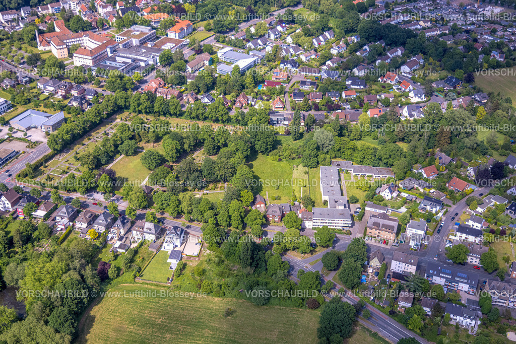 Hamm220504547 | Luftbild, Fläche zwischen Friedhof Mark und Seniorenheim, Uentrop, Hamm, Ruhrgebiet, Nordrhein-Westfalen, Deutschland