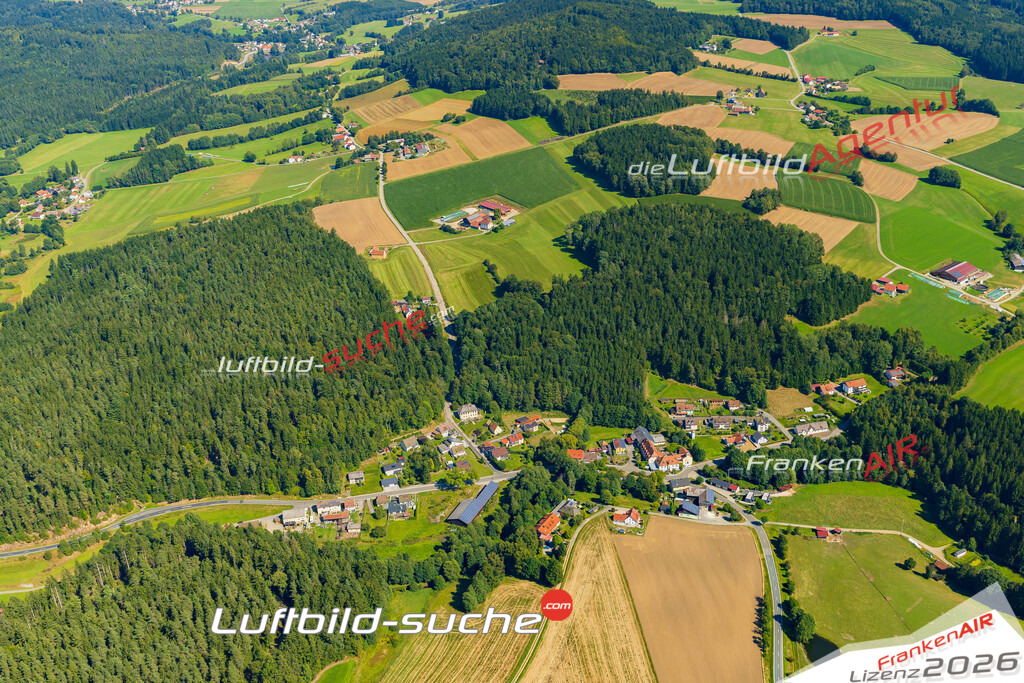Schrägluftbild  Neuenhammer  Georgenberg - Das Luftbild wurde 2025 vom UL-Flugzeug heraus erstellt ( keine Drohne ) - Hochauflösende Luftaufnahme -Nicht vergleichbar mit Google Maps oder Satelittenbilder- Die Geschenkidee !Mit Lizenz und Bildrechte bestellbar